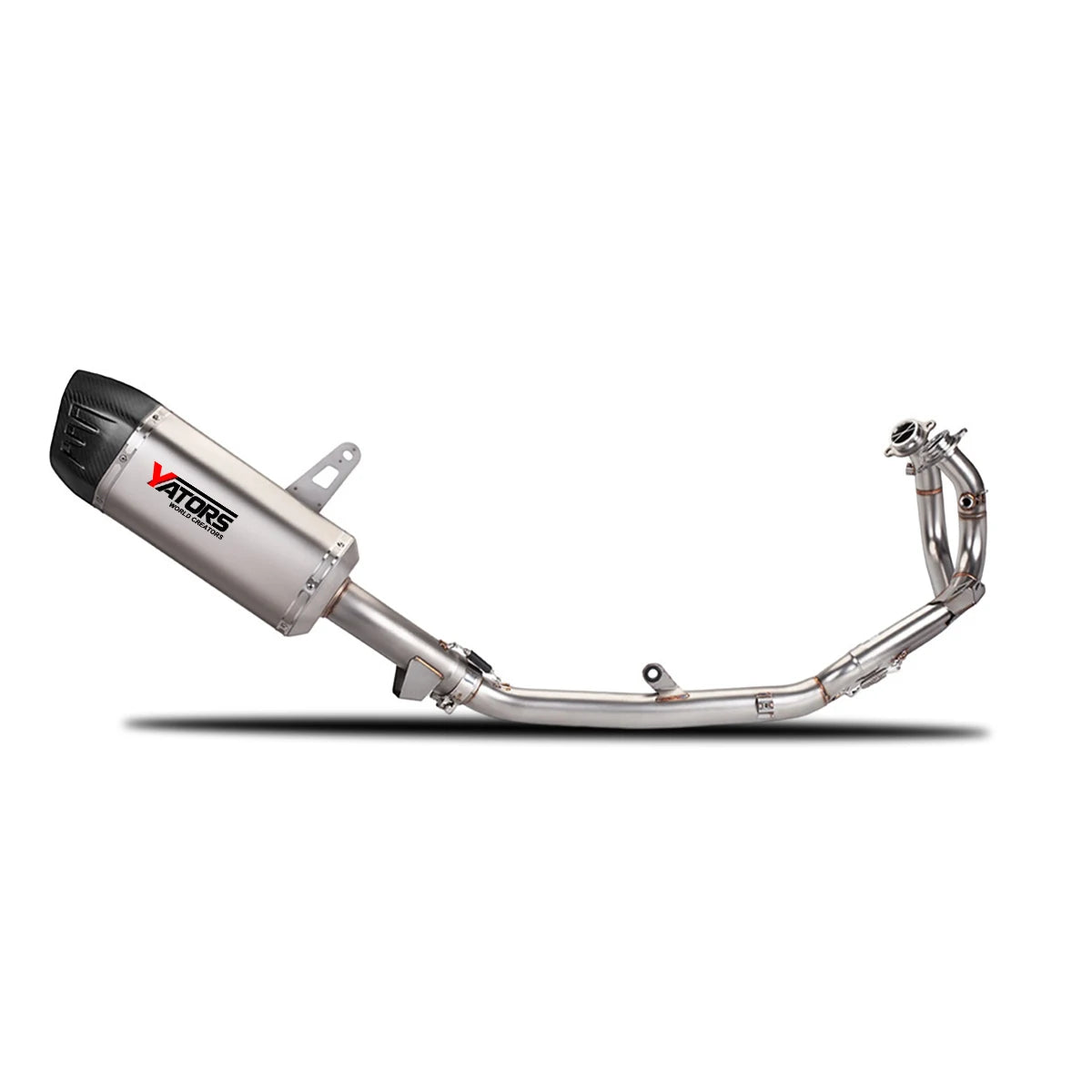 For CRF1100L CRF1100 Motorcycle Exhaust Modify Stainless Front Mid Link Pipe Original Interface Off Road Moto