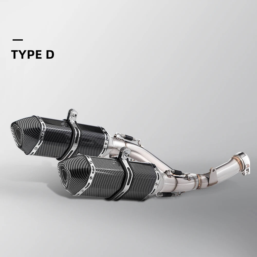 Système d'échappement intermédiaire double sortie CRF450R CRF450R/X (2015-2020)