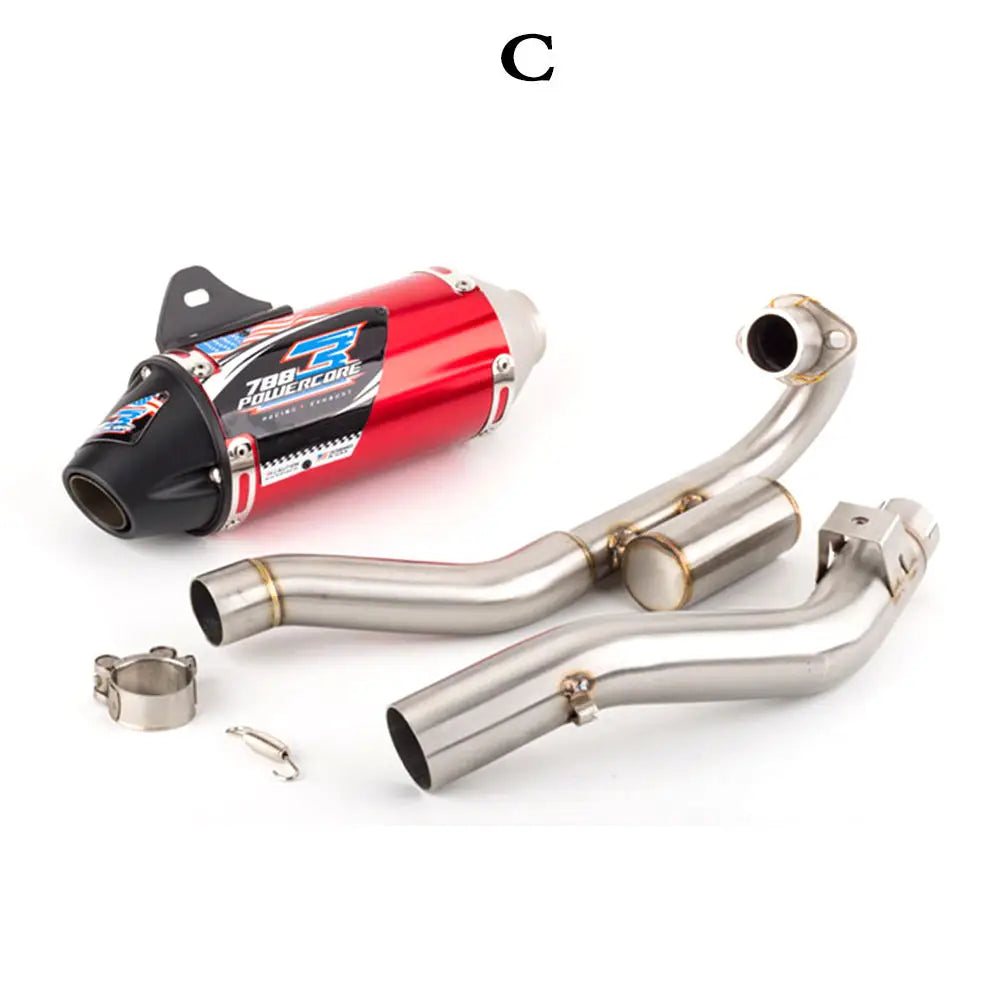 Ligne d'échappement racing complète pour HONDA CRF150