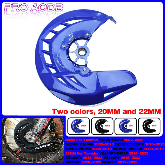 Protège-disque de frein avant — Yamaha YZ YZF WR 125-450 2003-2022
