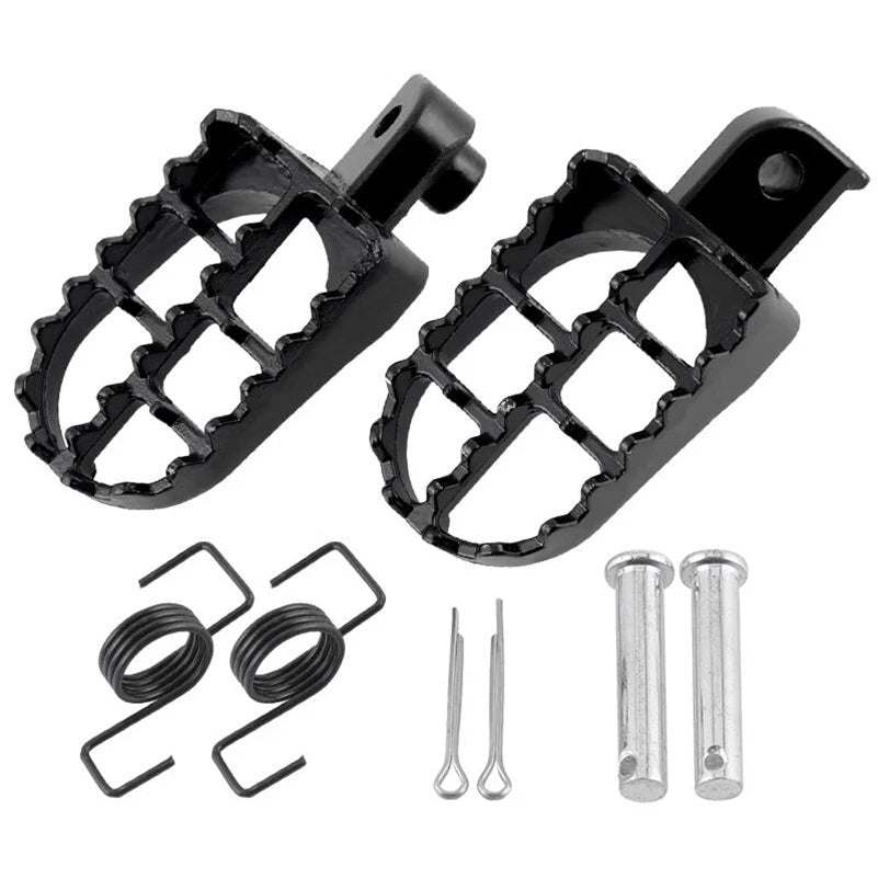 Repose-pieds plastique — Yamaha PW50 PW80 TW200 / Honda CRF50 CRF70 / Pit Bike