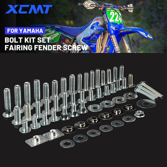 Kit visserie carénage plastiques — Yamaha YZ 85 125 250 450 WRF 2003-2023