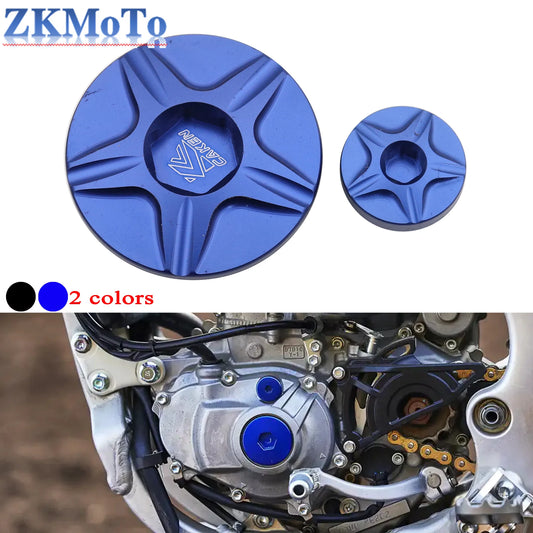 Vis de couvercle distribution CNC aluminium — Yamaha YZ WR 250F 450F 2014-2021