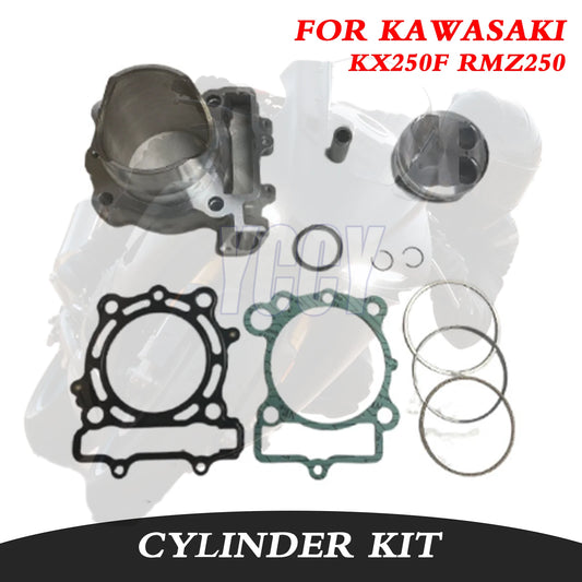 Kit cylindre 77 mm 250 cc Big Bore — Kawasaki KX250F / Suzuki RMZ250 2009-2016