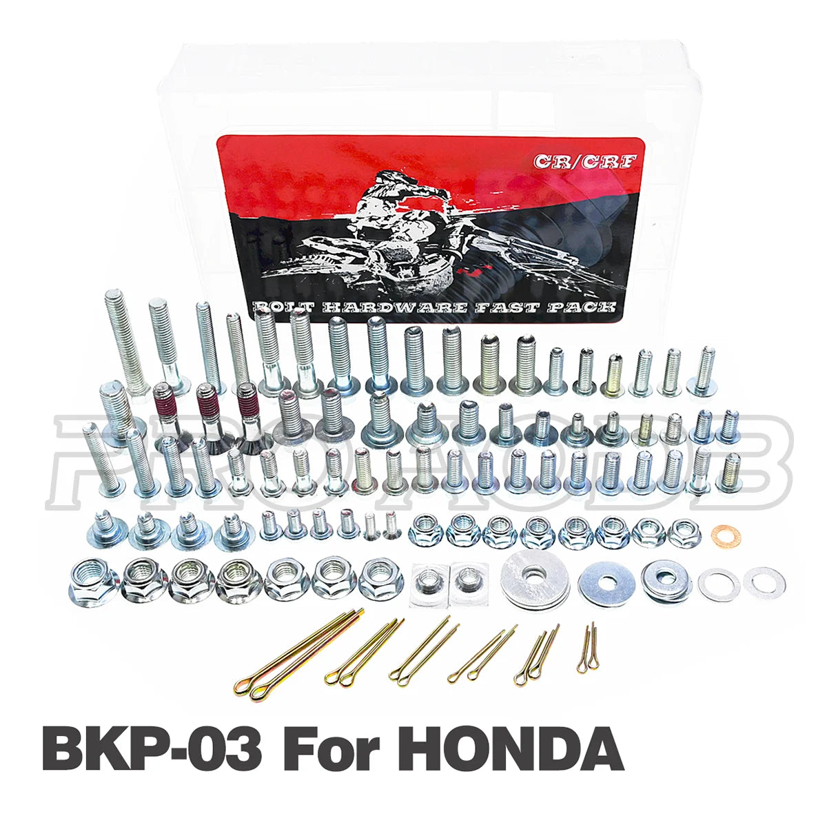 Kit visserie carénage plastiques — Kawasaki KX KLX KXF 80-450 2003-2025