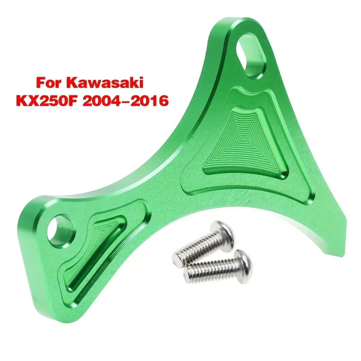 Protège-pignon + couvre-carter CNC — Kawasaki KXF KX 250F 450F 2004-2016