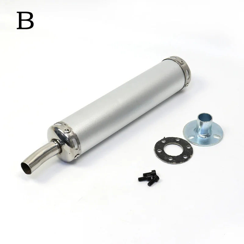 7 Color 50-250CC Universal Motorcycle Racing Exhaust Muffler  2 Stroke Motorcycle Exhaust Pipe Muffler