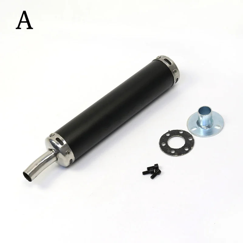 7 Color 50-250CC Universal Motorcycle Racing Exhaust Muffler  2 Stroke Motorcycle Exhaust Pipe Muffler