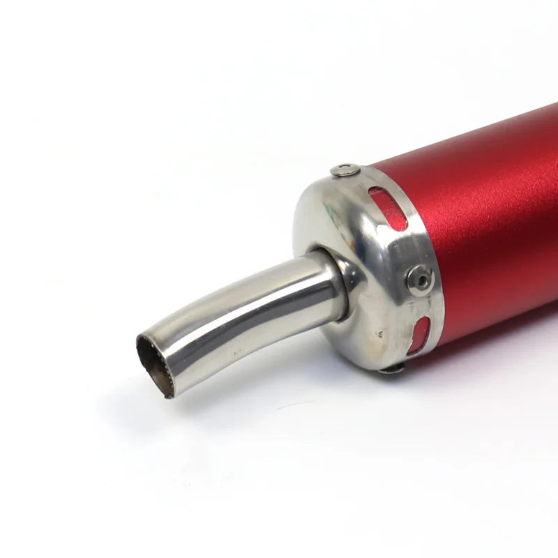 7 Color 50-250CC Universal Motorcycle Racing Exhaust Muffler  2 Stroke Motorcycle Exhaust Pipe Muffler