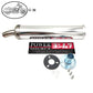 60X280mm Metal 50-250CC Universal Motorcycle Racing Modified Muffler 2 Stroke Exhaust Pipe