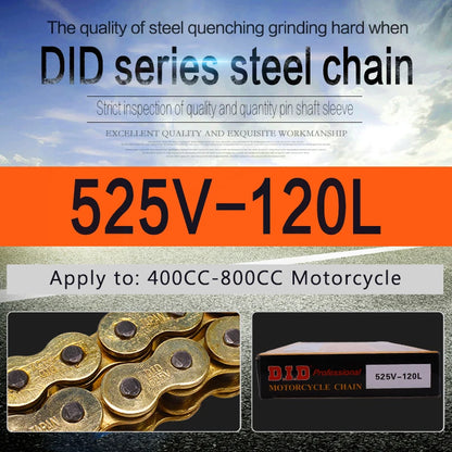 Chaîne o-ring / x-ring 428-530 — Moto cross & enduro 120-136 maillons