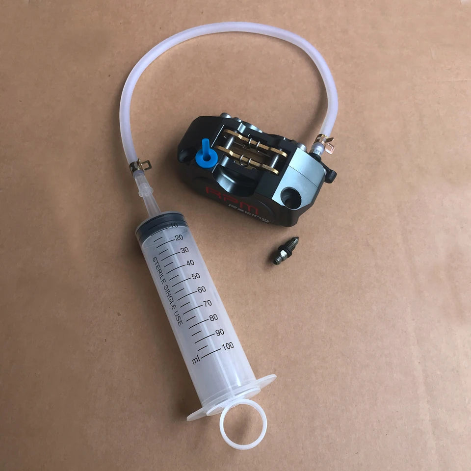Kit purge frein hydraulique — Seringue purge étrier universel