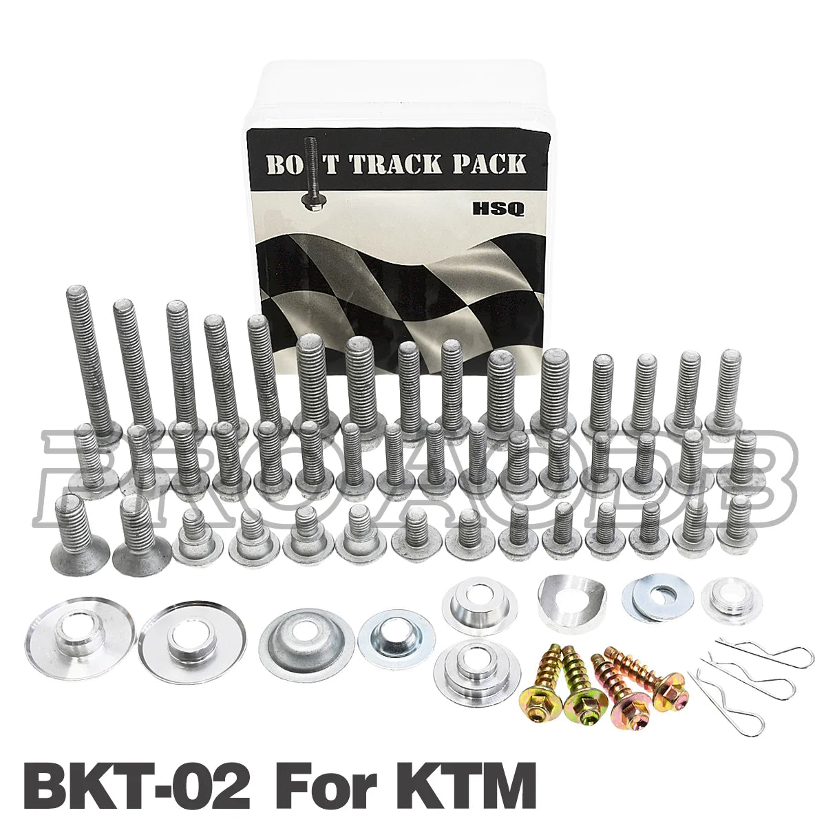 Kit visserie carénage plastiques — Kawasaki KX KLX KXF 80-450 2003-2025