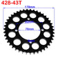 Kit pignon + couronne 428 — ATV Quad Pit Bike Moto 25T à 48T