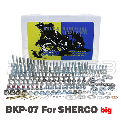 Kit visserie carénage plastiques — Kawasaki KX KLX KXF 80-450 2003-2025