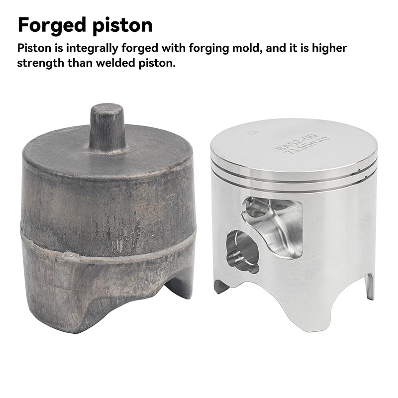 Kit piston segments 71,95 mm 300 cc — KTM / Husqvarna / Beta 250-450