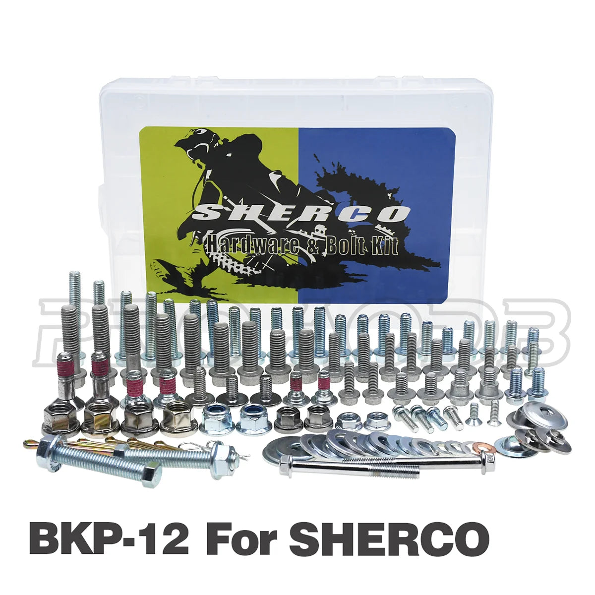 Kit visserie carénage plastiques — Kawasaki KX KLX KXF 80-450 2003-2025