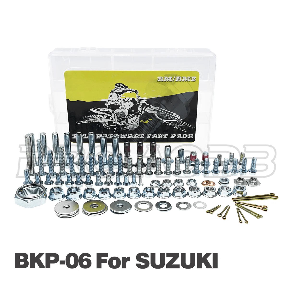 Kit visserie carénage plastiques — Kawasaki KX KLX KXF 80-450 2003-2025