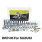 Kit visserie carénage plastiques — Kawasaki KX KLX KXF 80-450 2003-2025