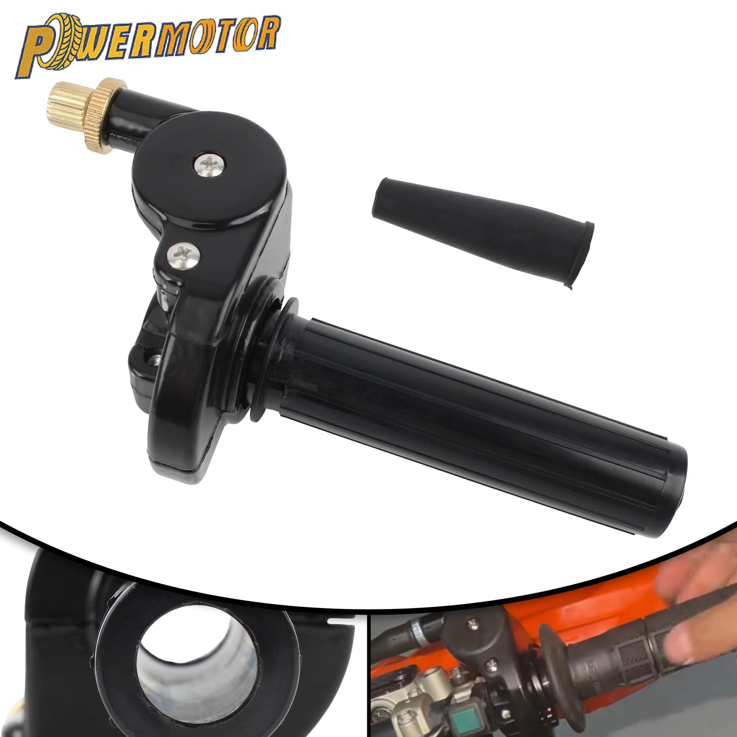 Motorcycle Quick Turn Throttle Accelerator Handle Grips Accessories for Kawasaki KTM Yamaha Parts ATV Dirt Bike Motocross