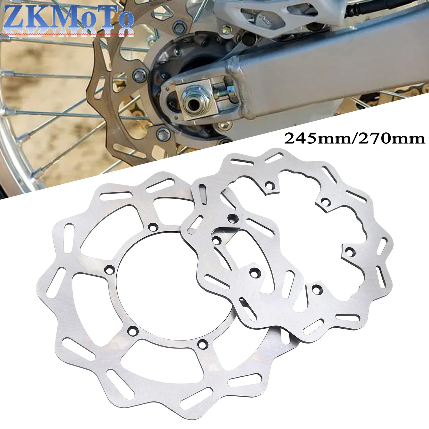 Disques de frein avant & arrière — Yamaha YZ125 YZ250 YZ250F YZ426F YZ450F WR 1998-2021