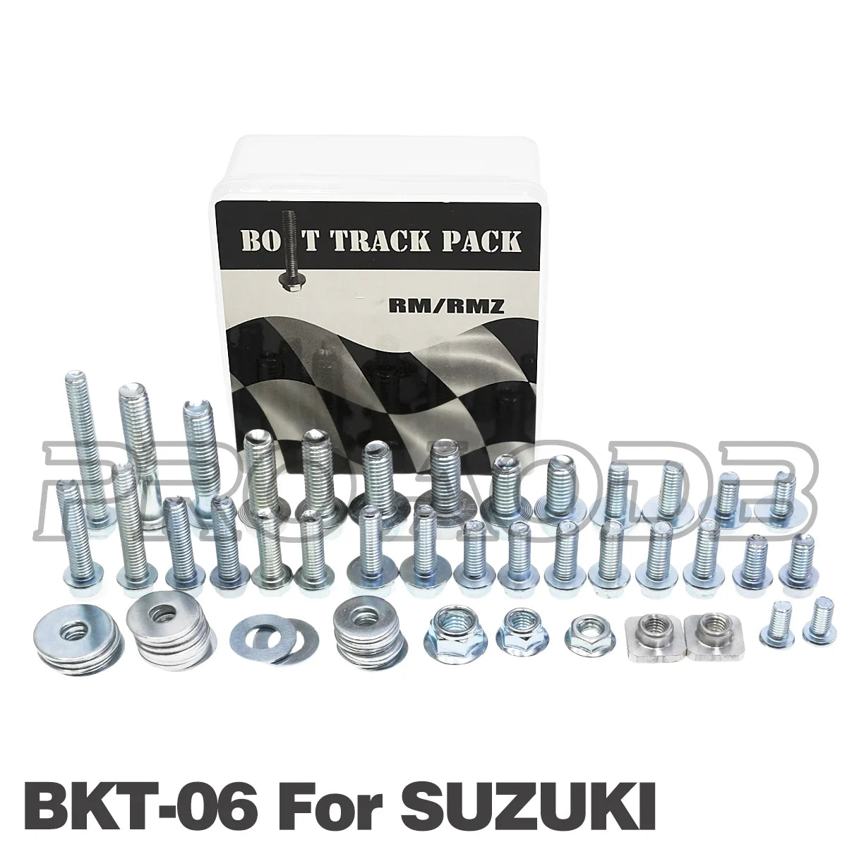 Kit visserie carénage plastiques — Kawasaki KX KLX KXF 80-450 2003-2025