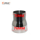 Size range 51mm to 89mm Universal Stainless Steel Straight Adapter Reducer Car Motorcycle Exhaust Muffler Pipeline Welded Pipe