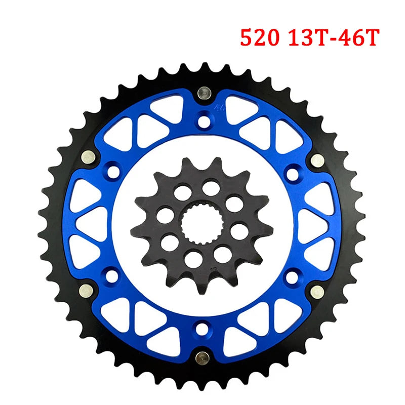 Kit pignon couronne 520 13T — Yamaha WR YZ 125-450