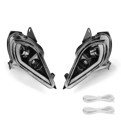Phares LED DRL + clignotants — Yamaha Raptor 700 YFZ450R Wolverine 2006-2025