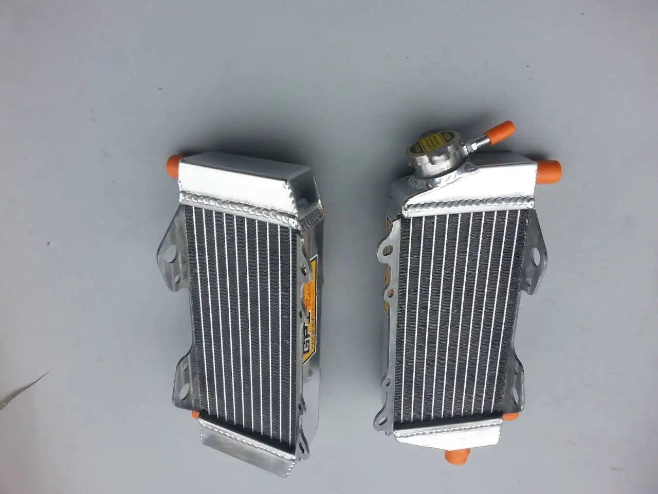 Protège-radiateur aluminium — Kawasaki KX250 2003-2004