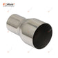 Size range 51mm to 89mm Universal Stainless Steel Straight Adapter Reducer Car Motorcycle Exhaust Muffler Pipeline Welded Pipe