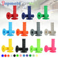 22mm 24mm Motorcycles Grip Dirt Bike Grips 7/8" Rubber Biker Scooter Handle Grip For Handlebar Mx Pillow Top Throttle 22mm Bar
