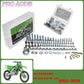 Kit visserie carénage plastiques — Kawasaki KX KLX KXF 80-450 2003-2025