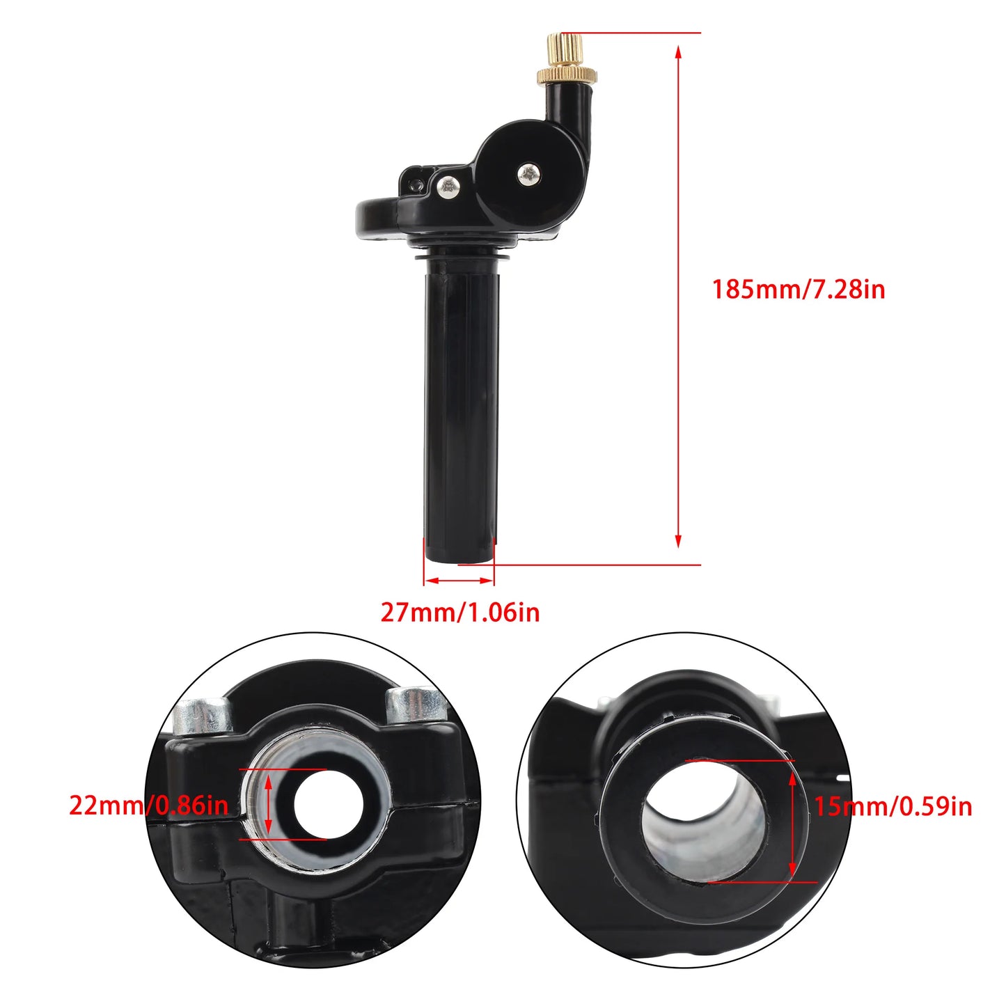 Motorcycle Quick Turn Throttle Accelerator Handle Grips Accessories for Kawasaki KTM Yamaha Parts ATV Dirt Bike Motocross