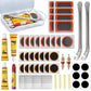 Bike Tire Repair Kit Convenient To Carry With Portable Storage Box Suitable For Motorcycle Bycicle Inner Tube Puncture Patch Kit