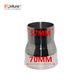 Size range 51mm to 89mm Universal Stainless Steel Straight Adapter Reducer Car Motorcycle Exhaust Muffler Pipeline Welded Pipe
