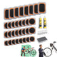 Bike Tire Repair Kit Convenient To Carry With Portable Storage Box Suitable For Motorcycle Bycicle Inner Tube Puncture Patch Kit