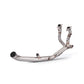 For CRF1100L CRF1100 Motorcycle Exhaust Modify Stainless Front Mid Link Pipe Original Interface Off Road Moto