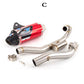Motorcycle Exhaust Full System Muffler Escapes For HONDA CRF150 CRF230 CRF250 Motorcycle Modified Exhaust Pipe Front Off Road