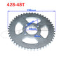 Kit pignon + couronne 428 — ATV Quad Pit Bike Moto 25T à 48T