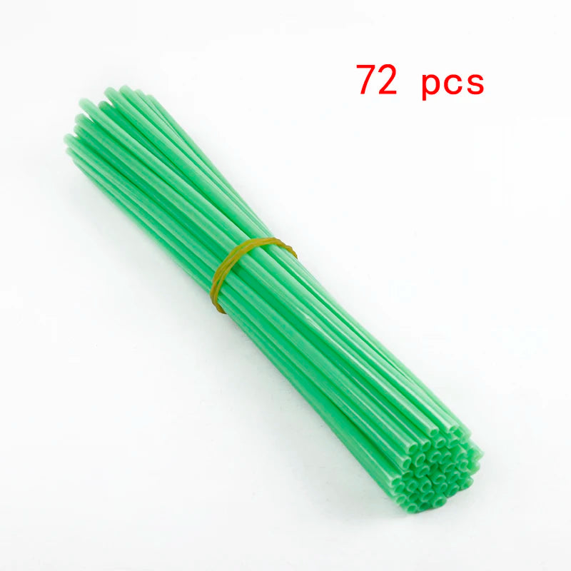 Kit habillage rayons roue 36/72 pcs — Moto cross universel