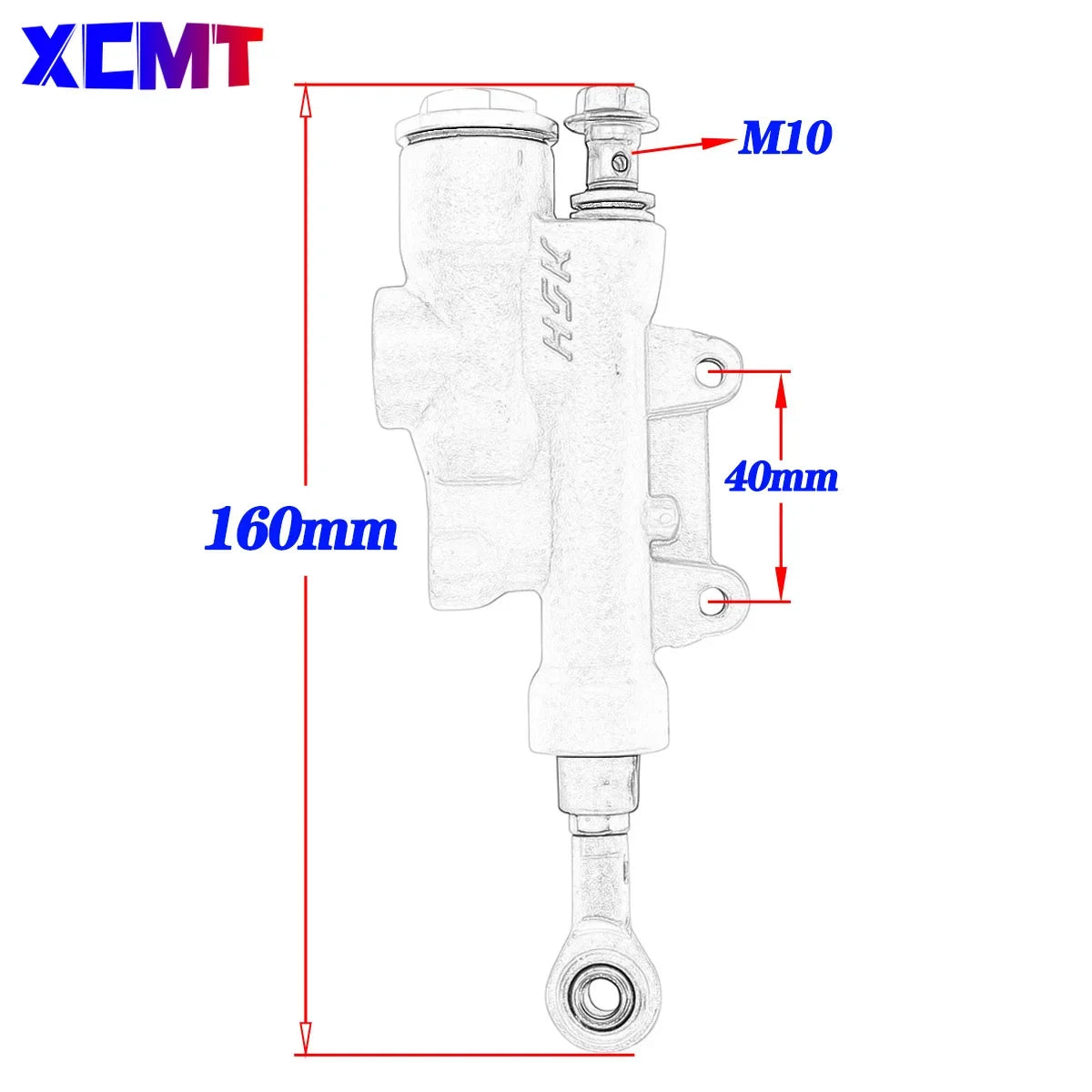 Maître-cylindre frein arrière — KTM EXC SX XC XCW EXCF SXF 125-500 2004-2023