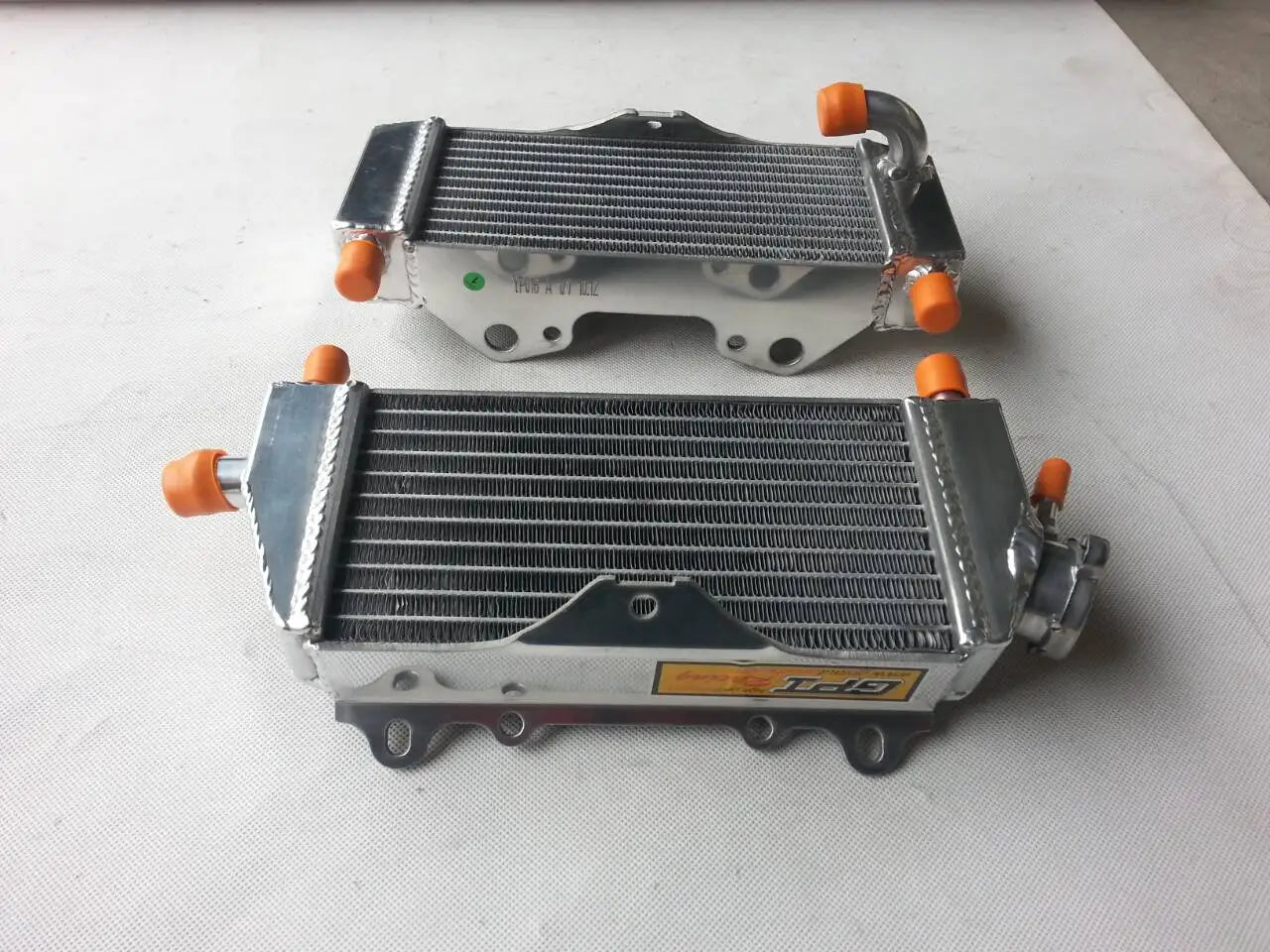 Protège-radiateur aluminium — Kawasaki KX250 2003-2004