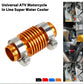 Refroidisseur d'huile en ligne universel — Honda CR CRF / KTM EXC / Yamaha Beta