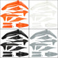 Kit plastiques complet carénage — KTM EXC EXCF XC SXF 150-500