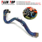 50mm Motorcycle Exhaust Pipe For KTM 250EXC 540SXS 450 SX/SXS/XC 2004 Exhaust Header Offroad Bike Titanium Alloy Front Link Pipe