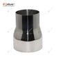 Size range 51mm to 89mm Universal Stainless Steel Straight Adapter Reducer Car Motorcycle Exhaust Muffler Pipeline Welded Pipe