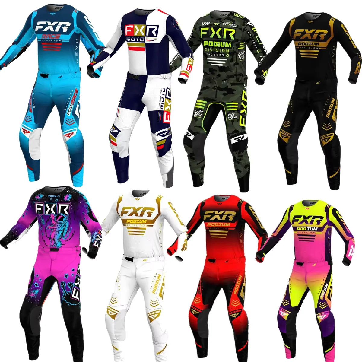 2026 Podium Motocross kits Shift Dirt Bike Gear Set Moto Off Road Jersey And Pant Enduro Motorcycle Jersey Set