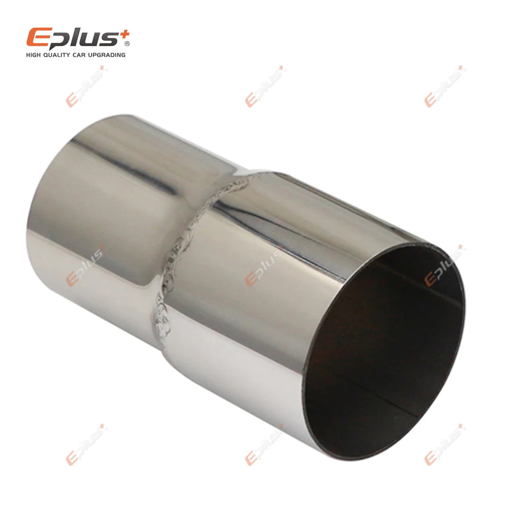 Size range 51mm to 89mm Universal Stainless Steel Straight Adapter Reducer Car Motorcycle Exhaust Muffler Pipeline Welded Pipe