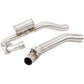 Motorcycle Exhaust Full System Muffler Escapes For HONDA CRF150 CRF230 CRF250 Motorcycle Modified Exhaust Pipe Front Off Road